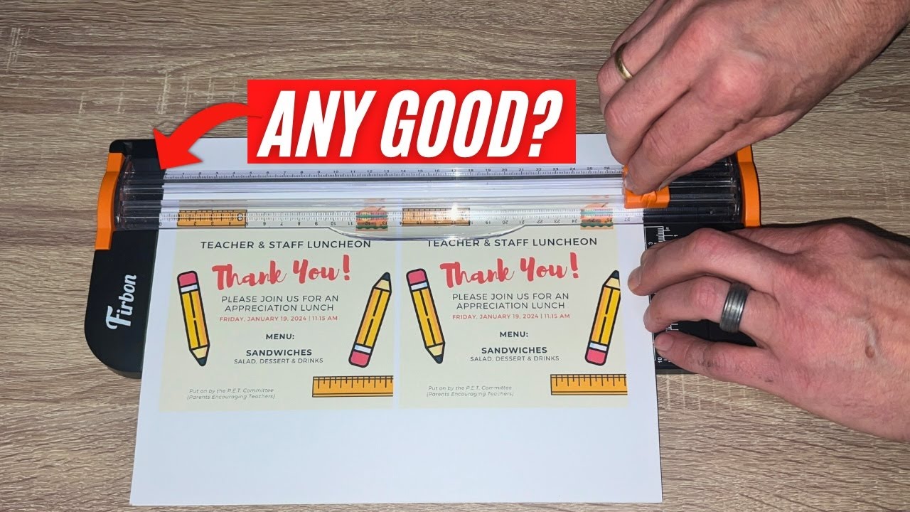 How Does It Cut? - Firbon Paper Cutter Full Review & Test