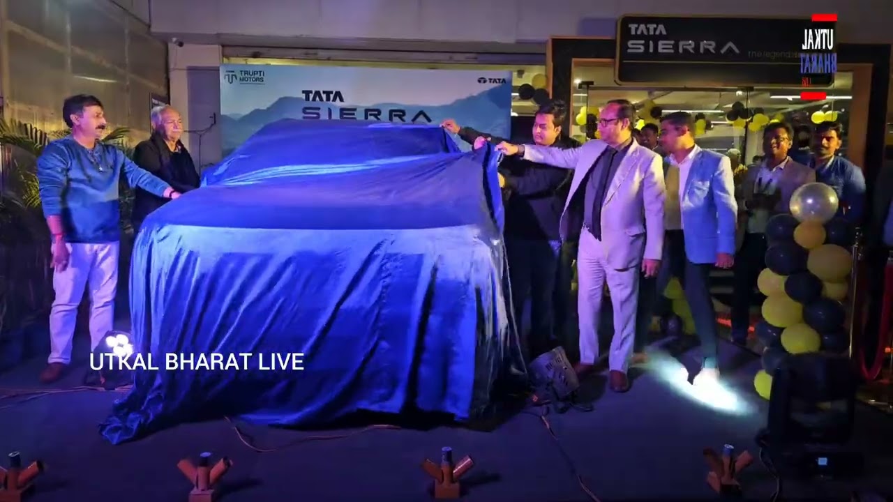 "GRAND LAUNCHING CEREMONY OF NEW TATA SIERRA BY TATA-MOTORS AT TRUPTI ENTERPRISES" 