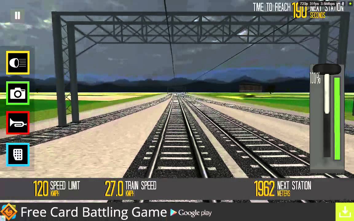 Euro Train Simulator- Android & IOS HD Gameplay (pt4)