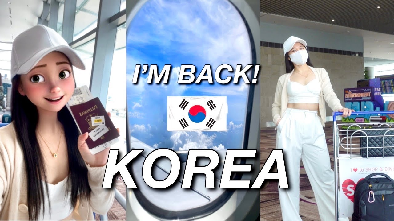Traveling ALONE to Korea 2023 via Korean Air ✈️🇰🇷