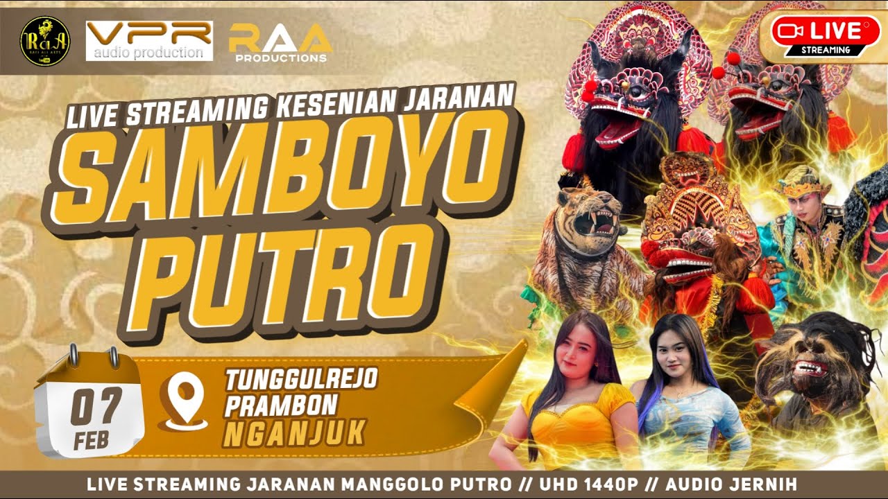 Live Samboyo Putro Tunggulrejo Prambon Nganjuk Ft VPR Audio