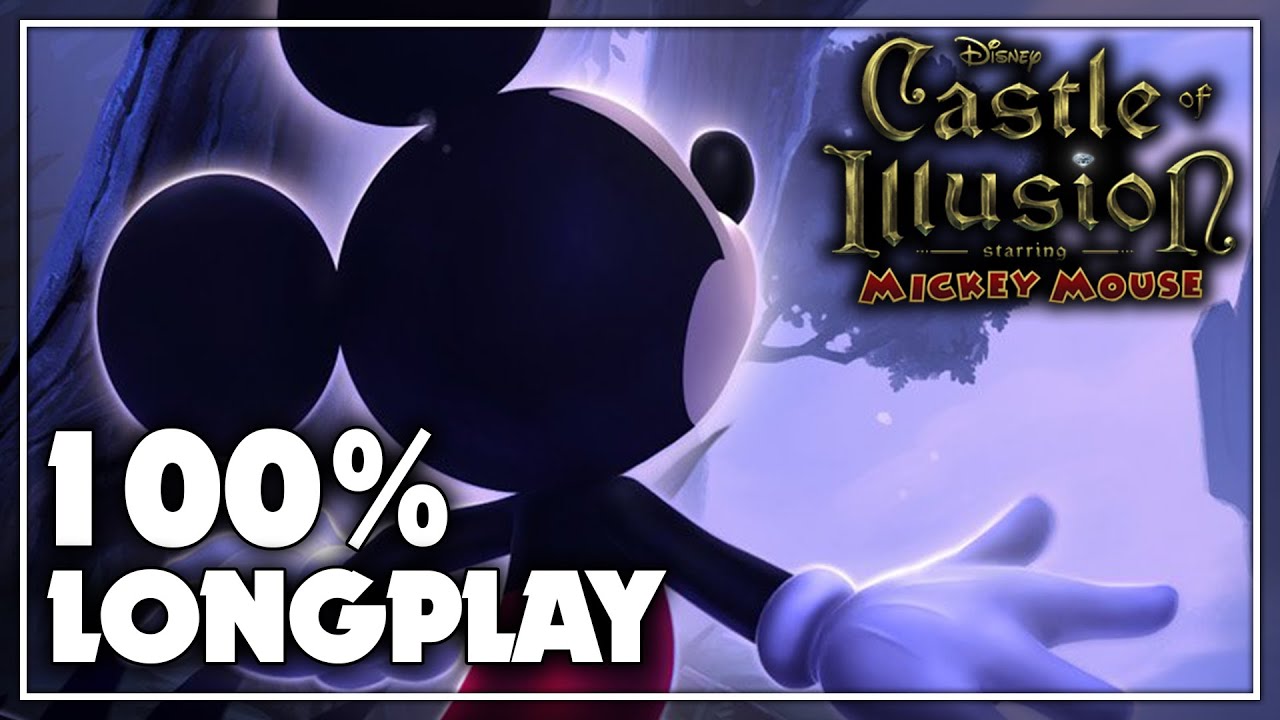 Disney Castle Of Illusion : Starring Mickey Mouse - 100% Longplay (Full Game)