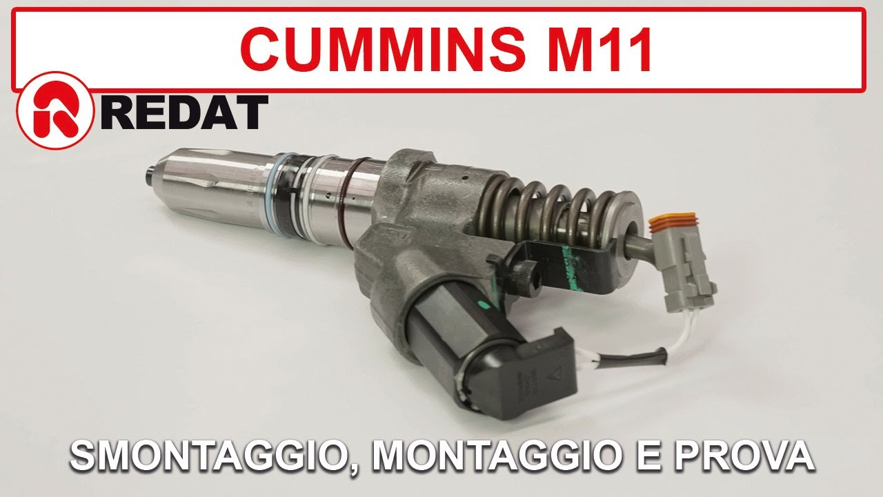 Форсунки Cummins M11 — сборка, разборка и проверка