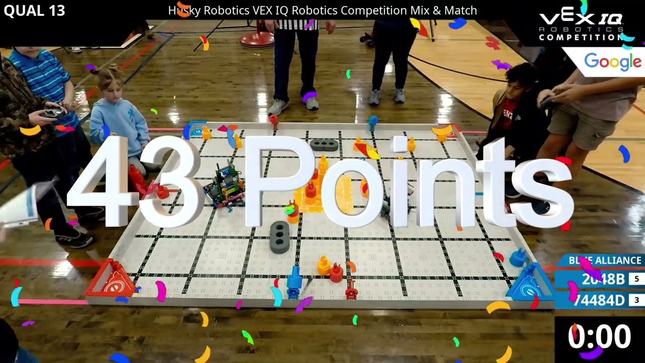 Elevations teams at Husky Robotics competition