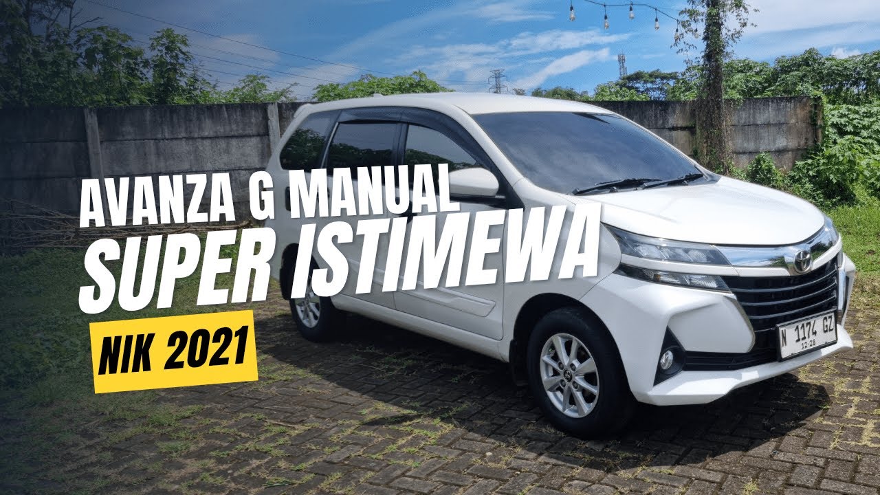 AVANZA G MANUAL 2021 &ndash; Tangan Pertama! Super Mulus & Harga Nego di Tempat!