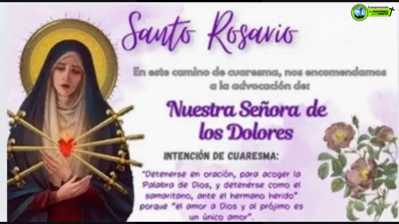 Coronilla a la Divina Misericordia y Santo Rosario de Cuaresma ❤️💙