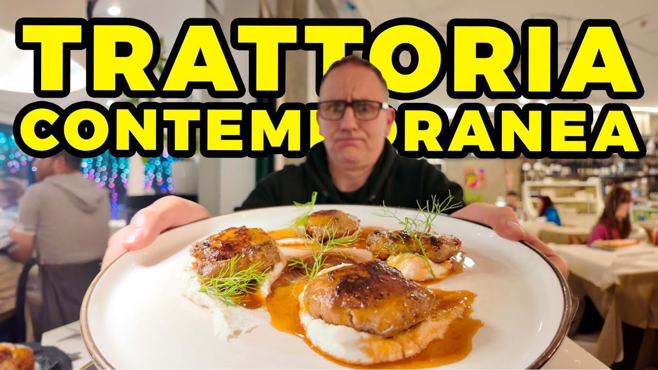 Come si mangerà in questa trattoria CONTEMPORANEA?
