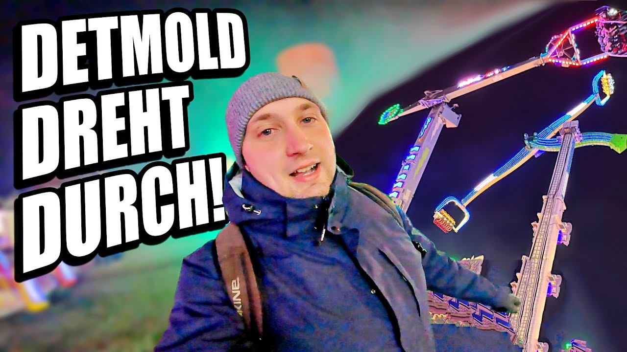 Detmold übertreibt die Kirmes KOMPLETT! 😳 | Vlog von der Andreasmesse Detmold 2023