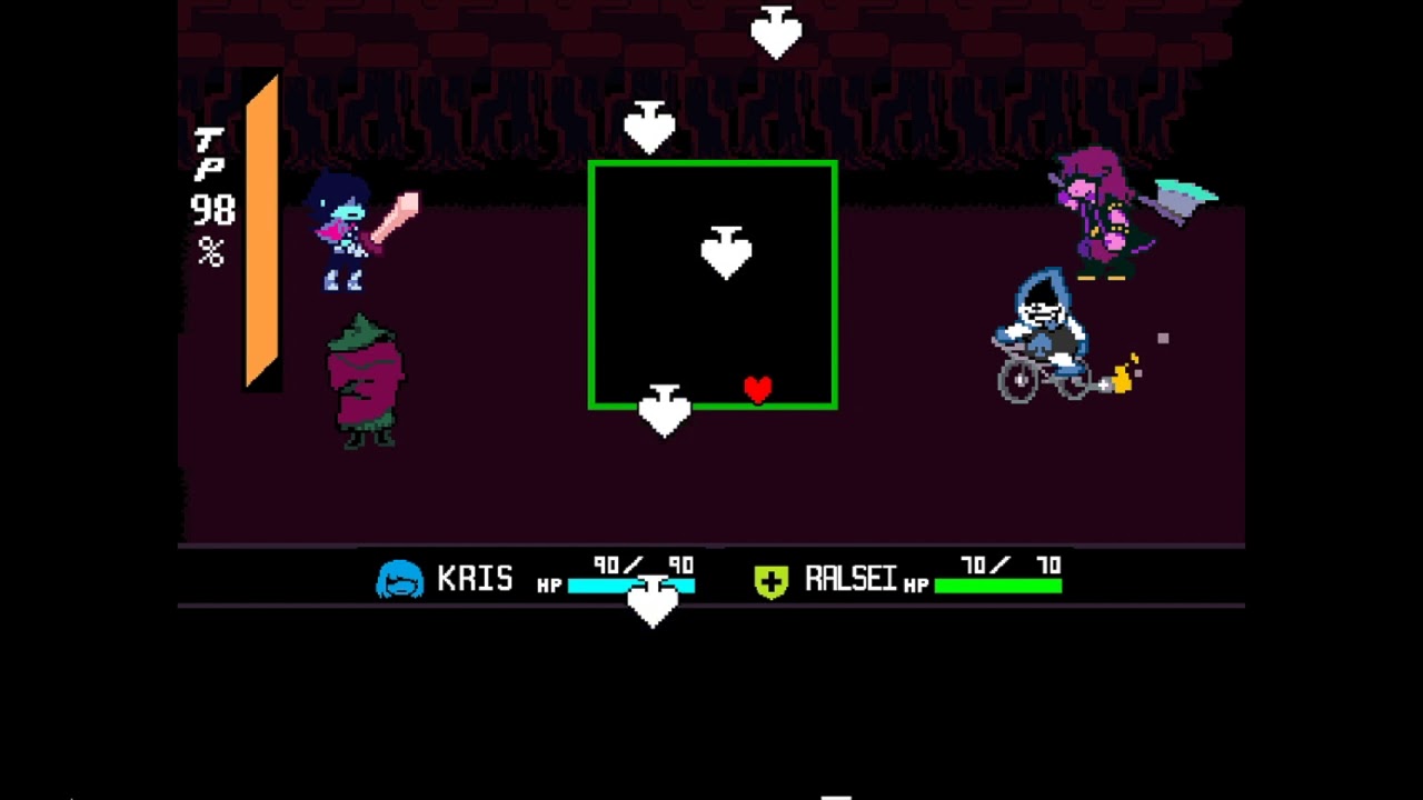 Complimenting Susie's Hair and Sparing Lancer's Bike in Deltarune