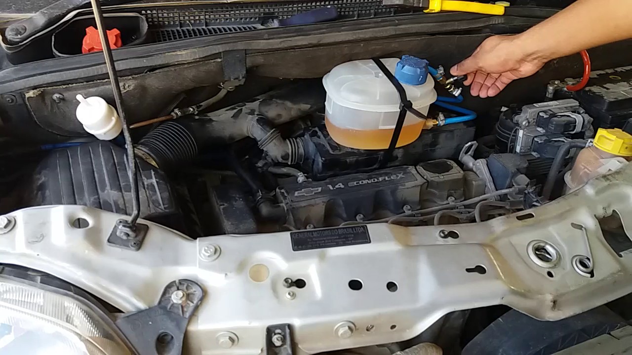 INSTALANDO E FINALIZANDO KIT VAPOR DE GASOLINA NA MERIVA 1.4