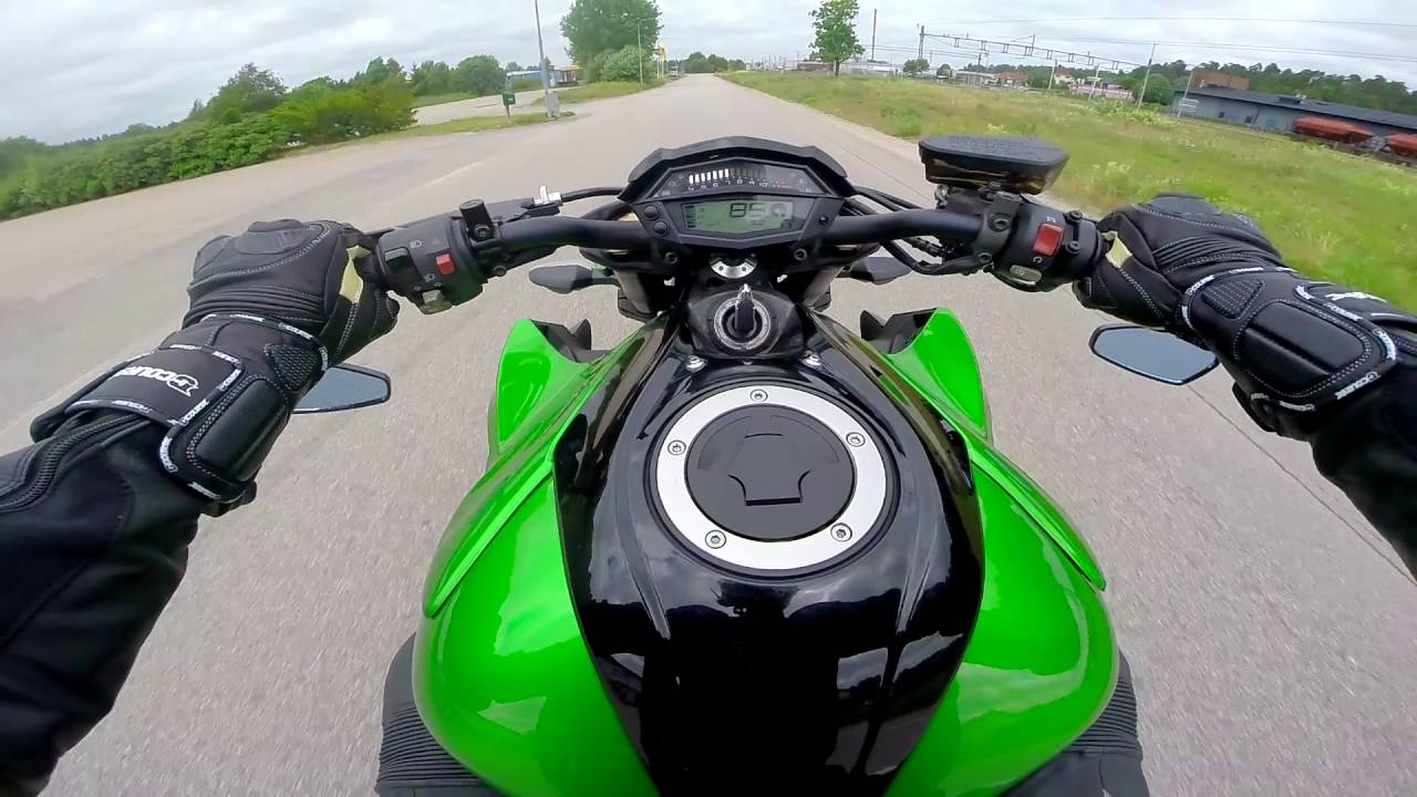 How To Wheelie - 2015 Kawasaki Z1000 Wheelie Tutorial! [ENG SUBS]
