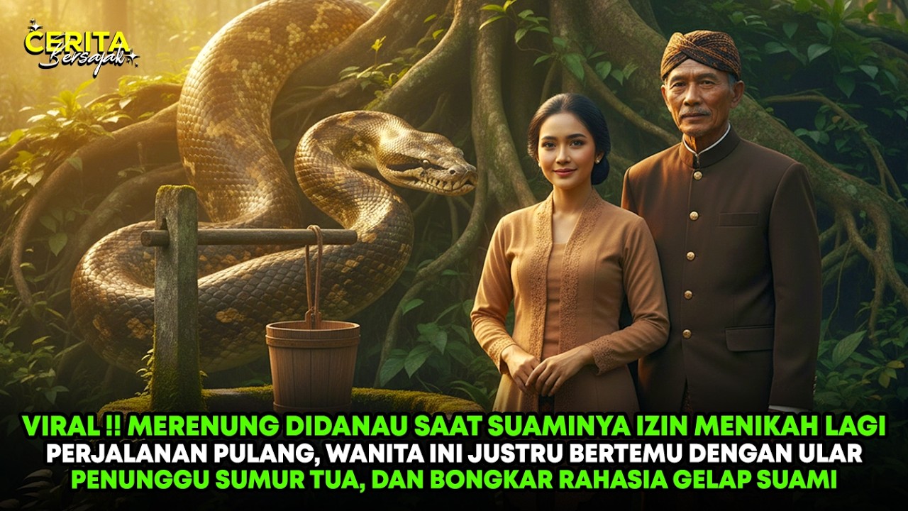 VIRAL !! SAAT SUAMINYA IZIN MENIKAH LAGI, WANITA INI BERTEMU ULAR RAKSASA PENUNGGU SUMUR TUA