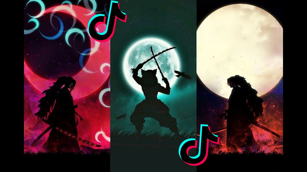 Tiktok. Моменты йз аниме клинок рассекющий демонов. part 2