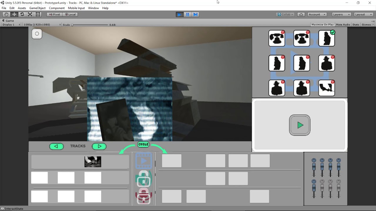 IWALS prototype gameplay