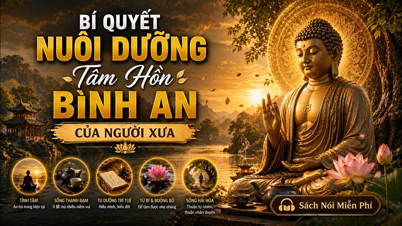 Bí Quyết Nuôi Dưỡng Tâm Hồn Bình An Của Người Xưa Phần 1 - Lời Phật Dạy #baihoccuocsong