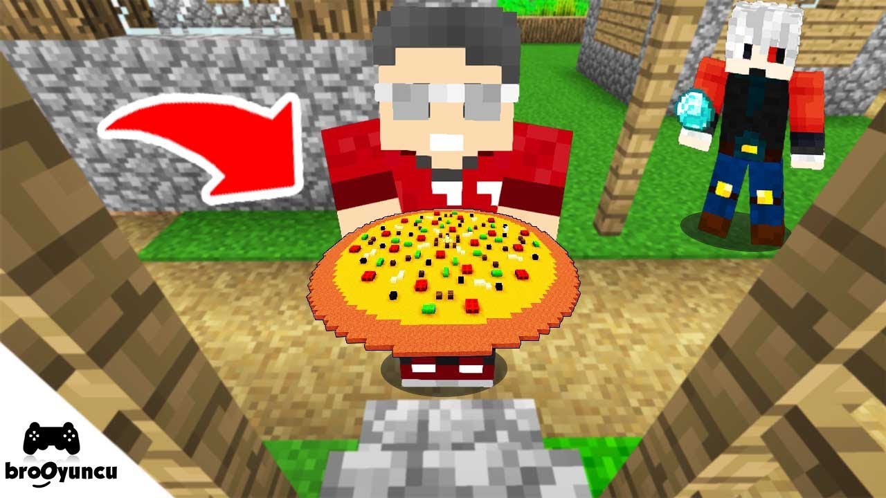 MİNECRAFT YENİ PİZZACI SAKLAMBAÇ MODU