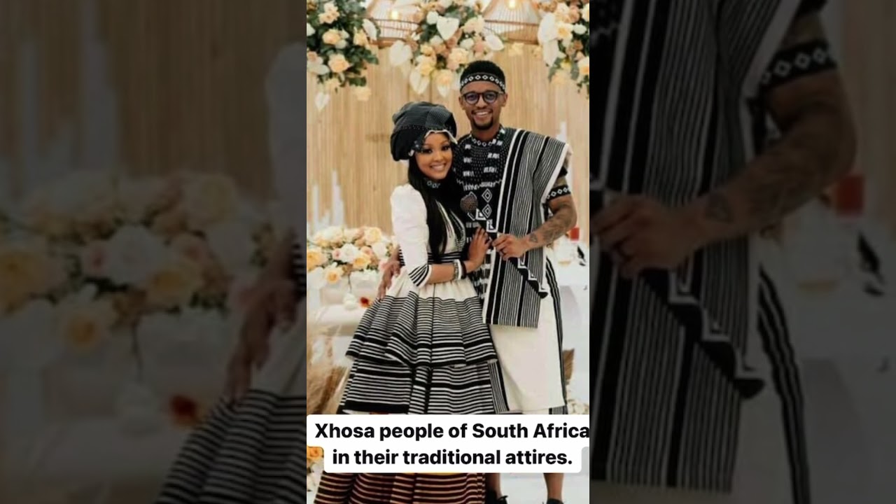 Xhosa people of South Africa in their traditional attires. 🇿🇦! #southafrica #fashion #zestfashion