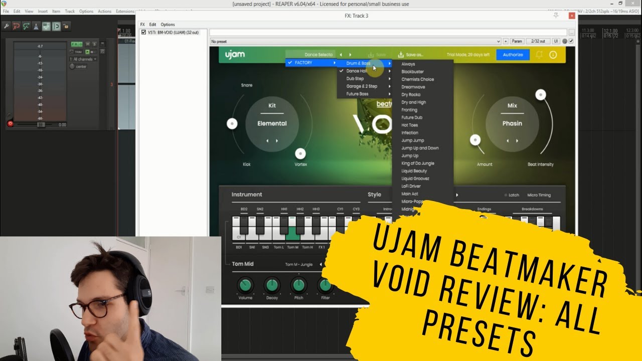 ujam Beatmaker Void review