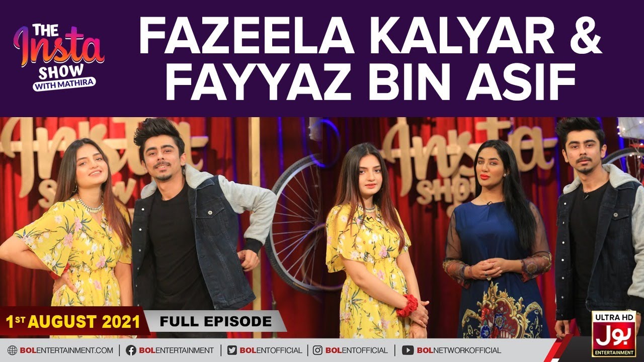 Fazeela Kalyar & Fayyaz Bin Asif In The Insta Show | Complete Show | The Insta Show With Mathira