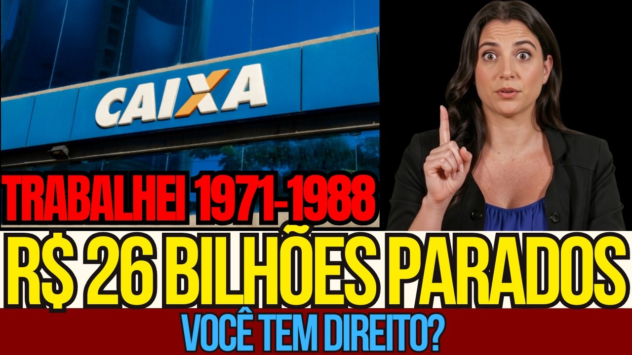 10 MILHÕES TÊM GRANA ESQUECIDA NA CAIXA - VOCÊ É UM DELES?