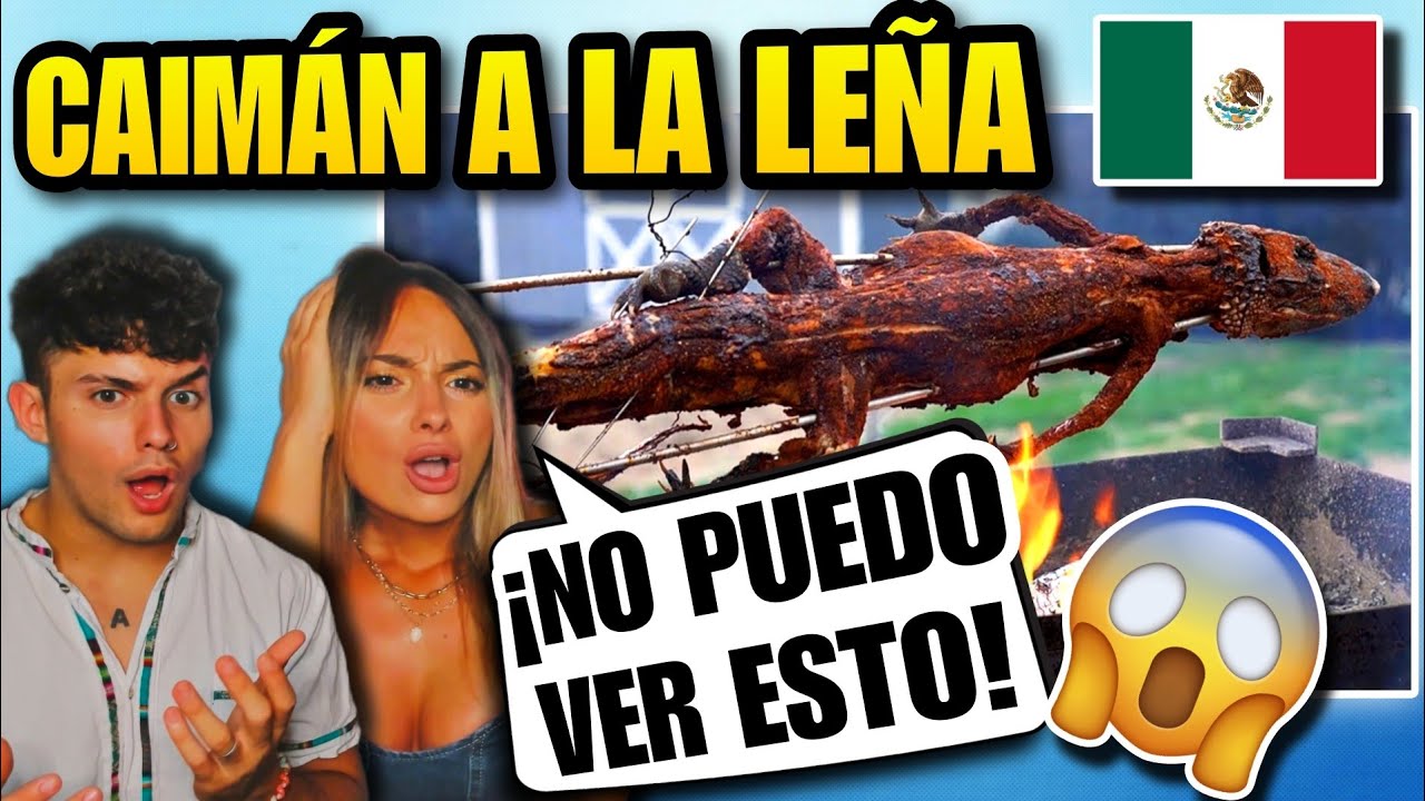 🇪🇸 ESPAÑOLA REACCIONA a CAIMÁN a LA LEÑA y NO PUDO ACABAR de VER el VÍDEO 😱🇲🇽 **LA CAPITAL**