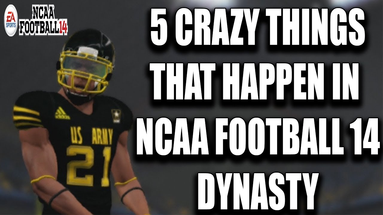 5 Crazy Things That Happen in Ncaa Football 14 Dynasty
