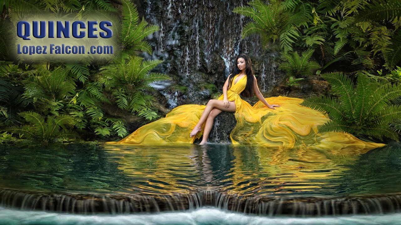 Best Quinceanera Dresses for Trains Swing Canoe & Waterfalls in Miami Quinces Dress