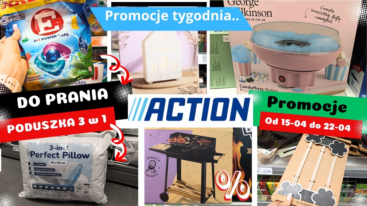 ACTION 😱 PROMOCJE TYGODNIA OD 15-04 DO 22-04🌸BĄDZ PIERWSZY🪻@promocjeaction ​