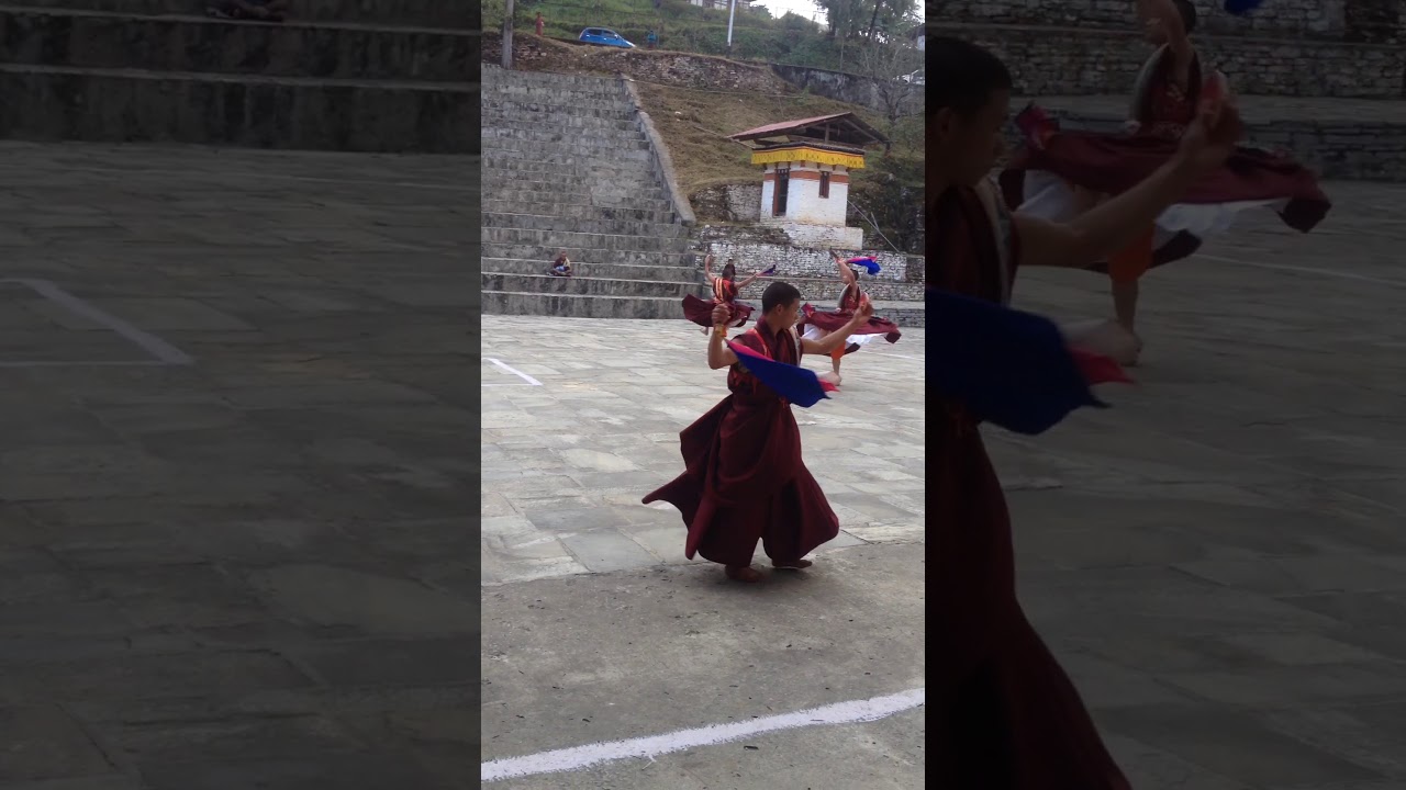 Rehearsal Masks Dance 🕺 | Mongar, Bhutan Festival 