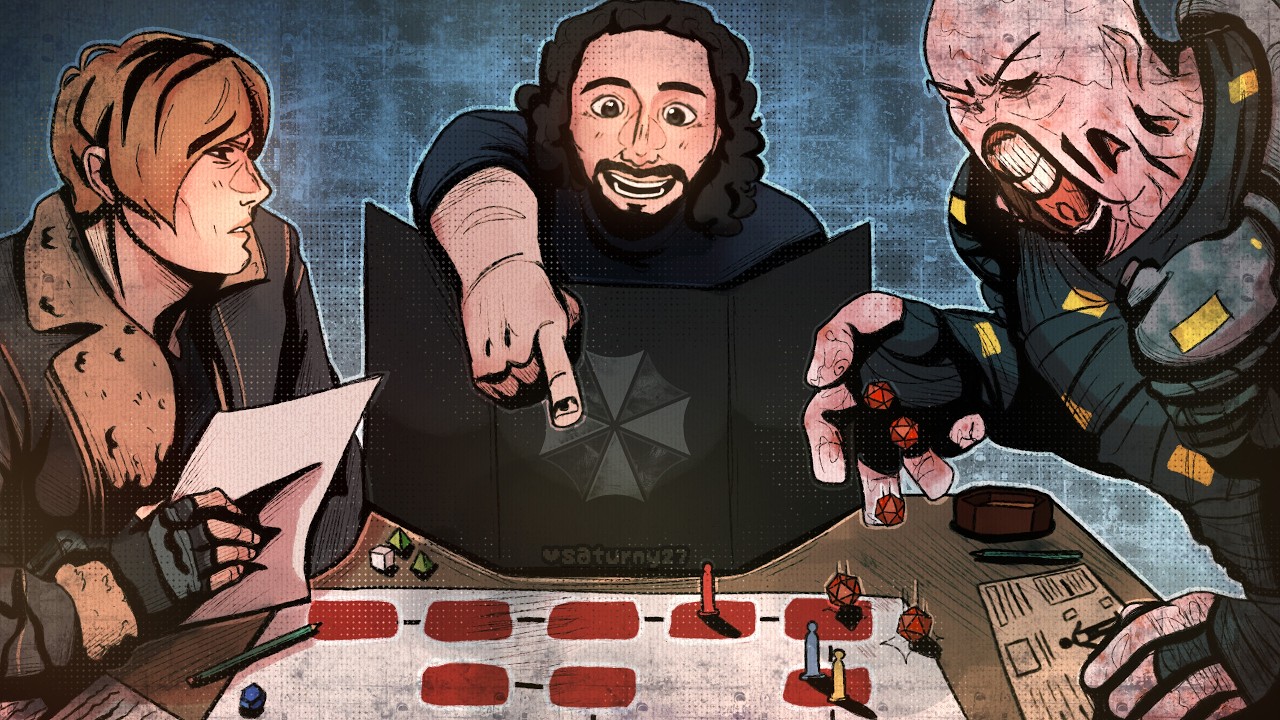 Transformei RESIDENT EVIL em RPG DE MESA!