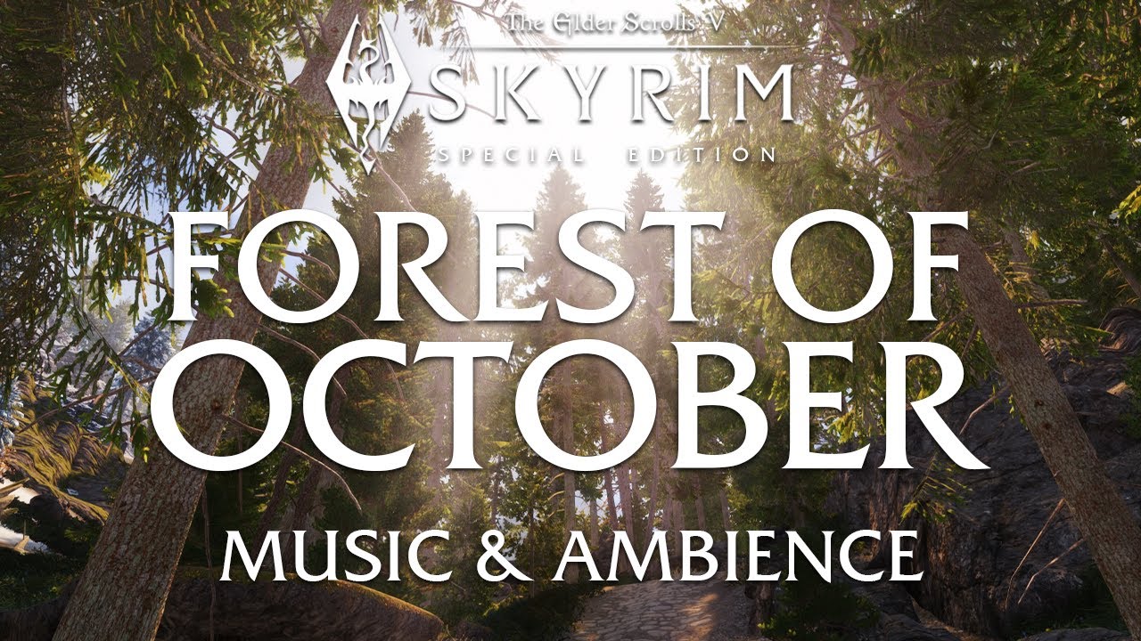 Forest of October | The Elder Scrolls V: Skyrim Atmospheric Music and Ambience