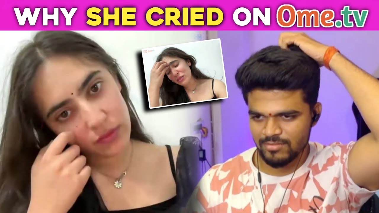 Girl cried on Ometv 🤣