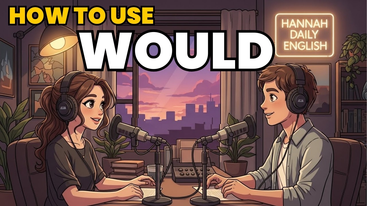 How Native Speakers Really Use Would | English Speaking Practice