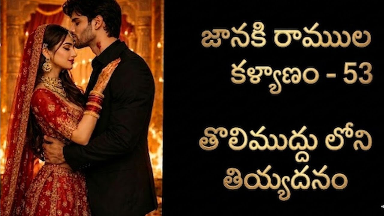 జానకి రాముల కళ్యాణం❤️‍🔥53lllఎన్ని జన్మలైనా నీతోనే ఉంటా నా రాక్షసుడాllMadhuramaudiostories
