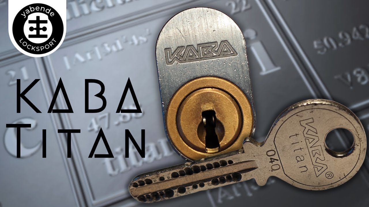 KABA Titan (17 pins) picked and gutted