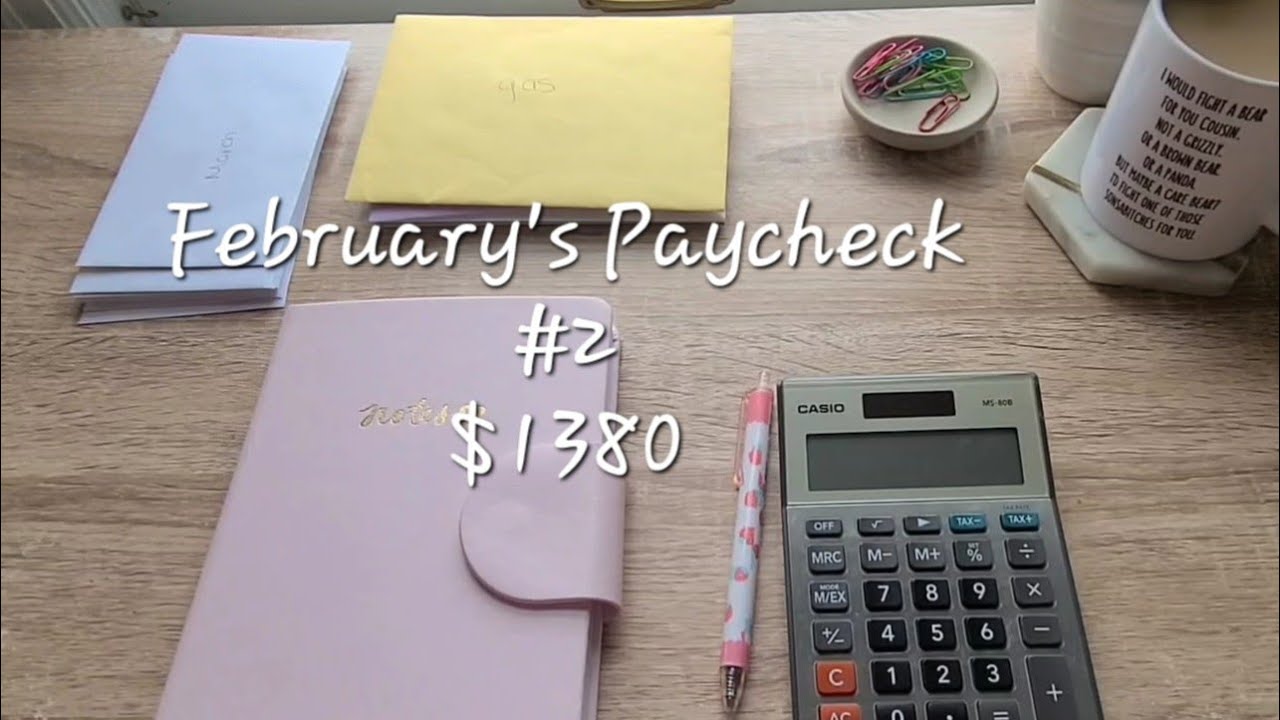 Real Life Budgeting | February 2026 Paycheck #2 | Cash Envelope Stuffing 