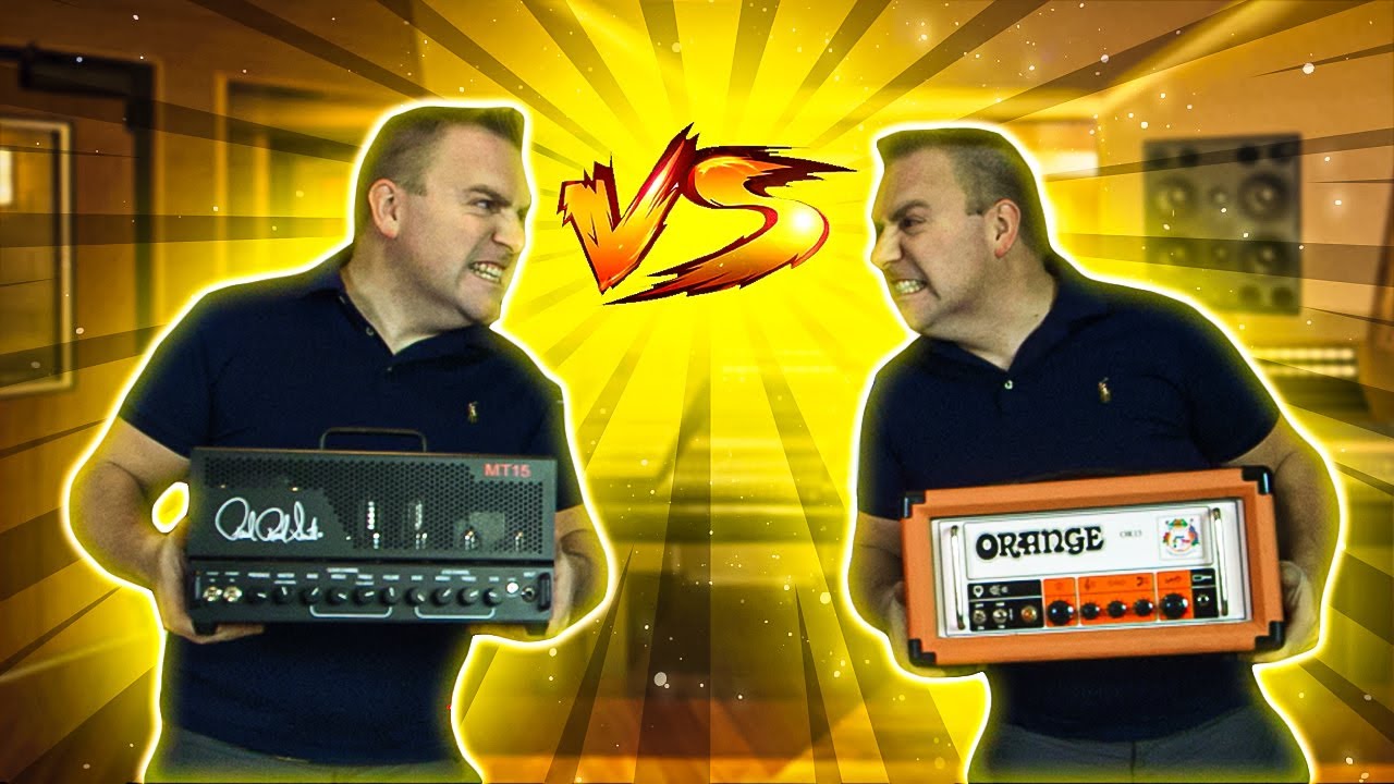 Paul Reed Smith MT15 VS Orange OR15 HIGH GAIN SHOOTOUT