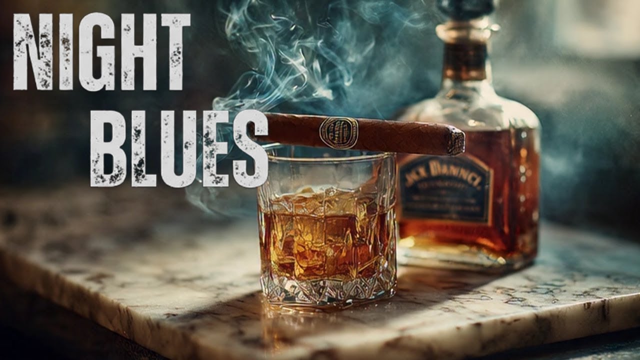 Deep Night Blues ~ Slow Whiskey Music for Thoughtful Evenings, Moody Guitar & Relaxing Lounge Vibes