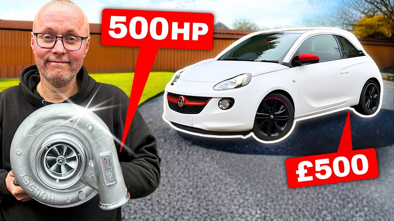 Мы строим первый в мире 500-сильный VXR V6 Vauxhall Adam!