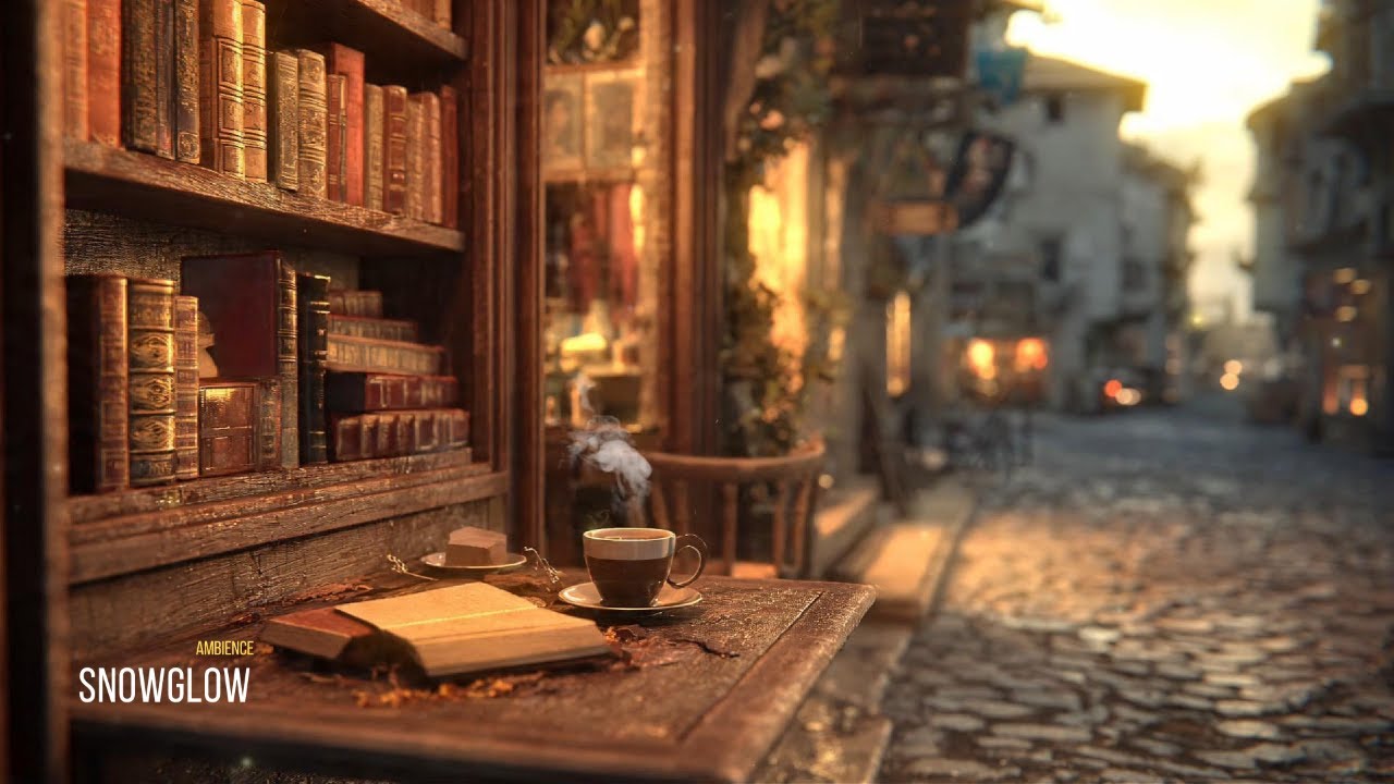 Winter Bookshop Jazz | Leather, Paper & Snowglow for Deep Focus | Relaxing Jazz Piano Music