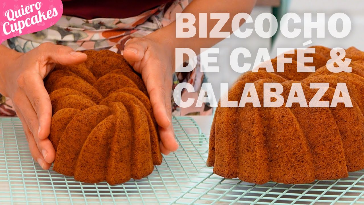BIZCOCHO DE CALABAZA Y CAFÉ CON ESPECIAS | PUMPKIN SPICE LATTE CAKE | QUIERO CUPCAKES
