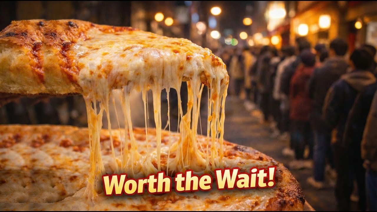 This Pizza Is So Good People Camp Outside for It!