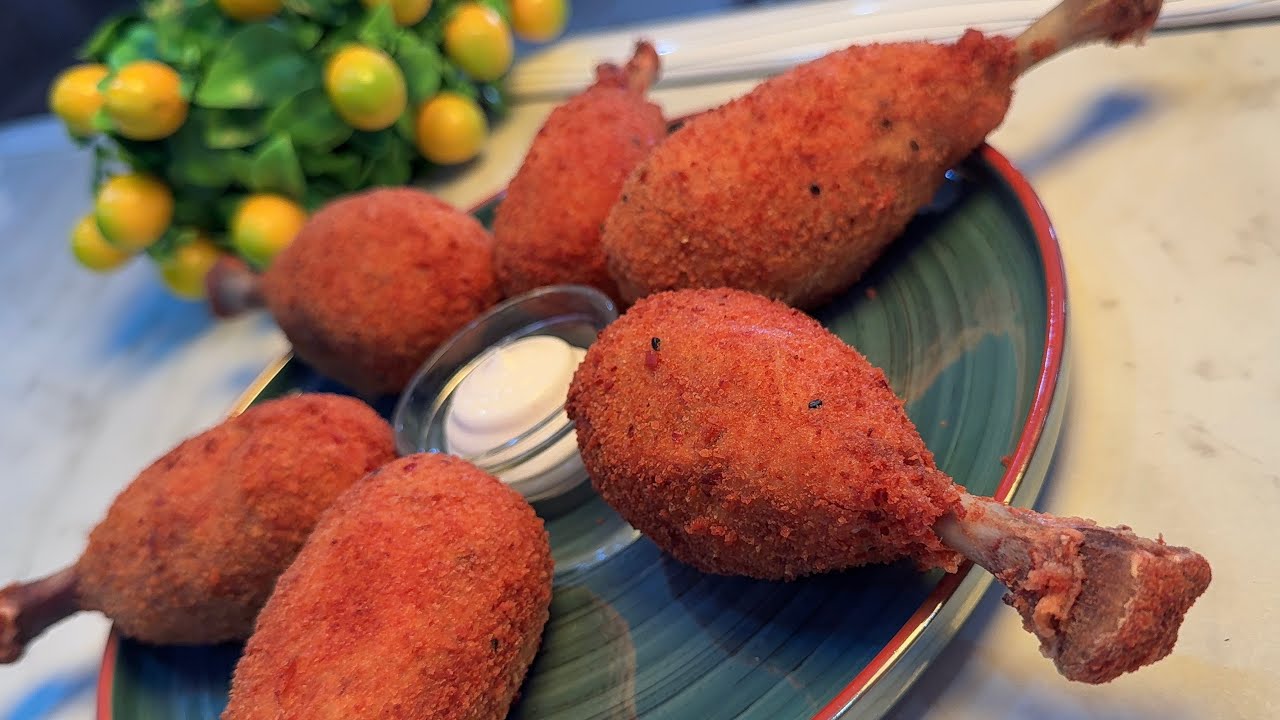 Супер хрустящие куриные ножки ЗА 15 МИНУТ, на скорую руку