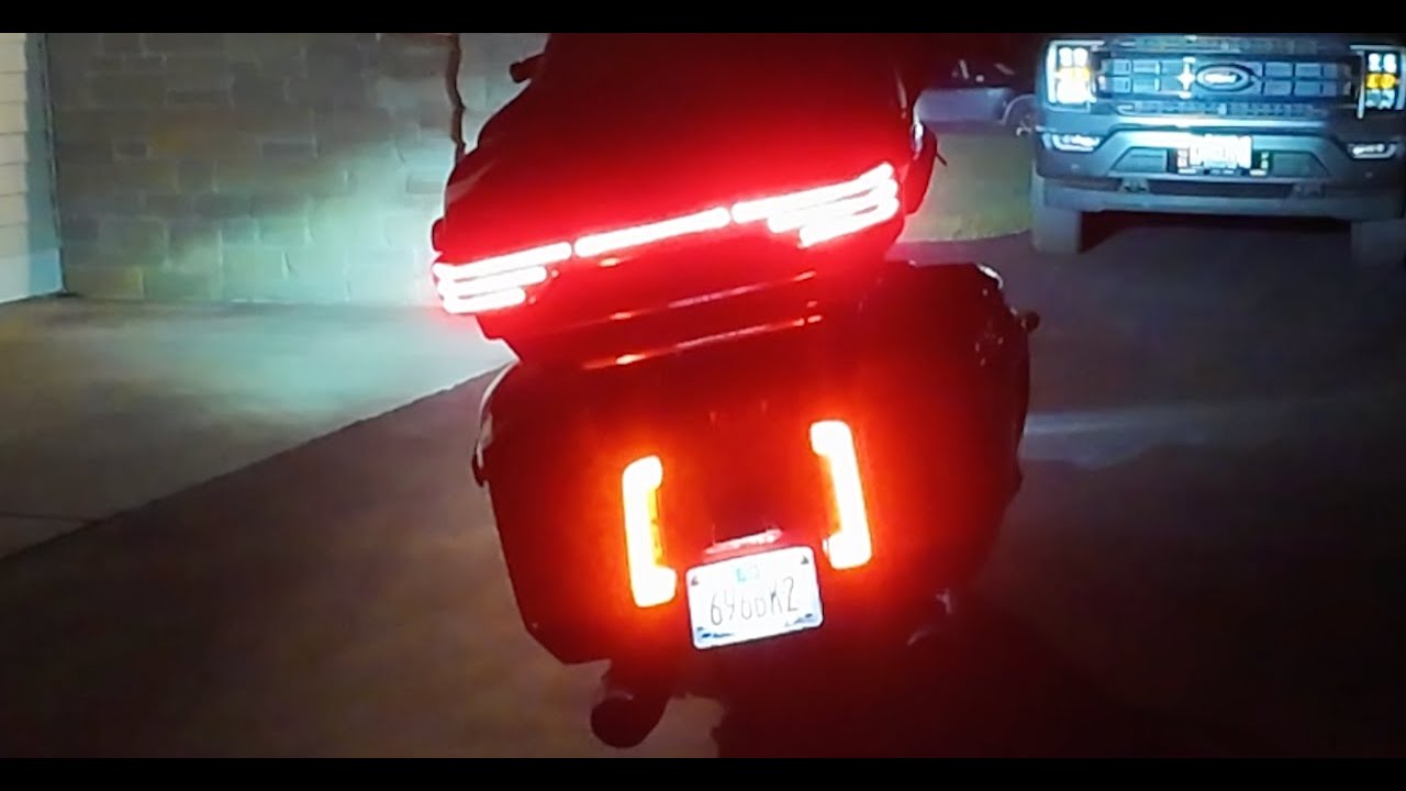 Custom Dynamics ProBEAM LED King Tour Pak Light Bar Install 2024 Harley- Davidson Road Glide #459