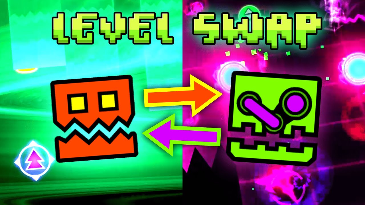 Geometry Dash УРОВЕНЬ SWAP (с техническим)