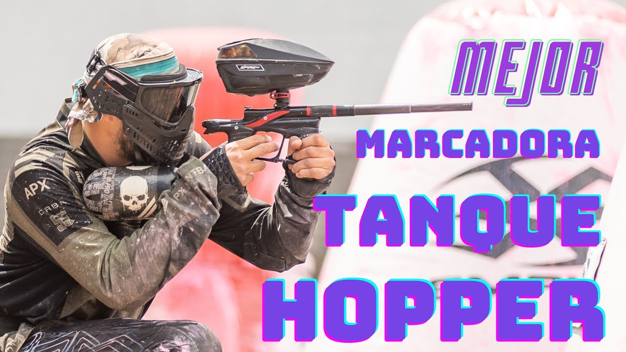 Mejor Marcadora,Tanque y Hopper de Paintball