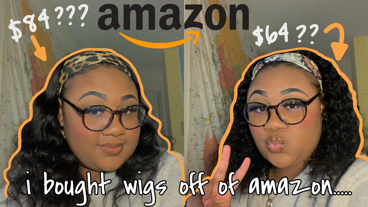 ...i bought headband wigs off of amazon.... + hair update | amanidaneese