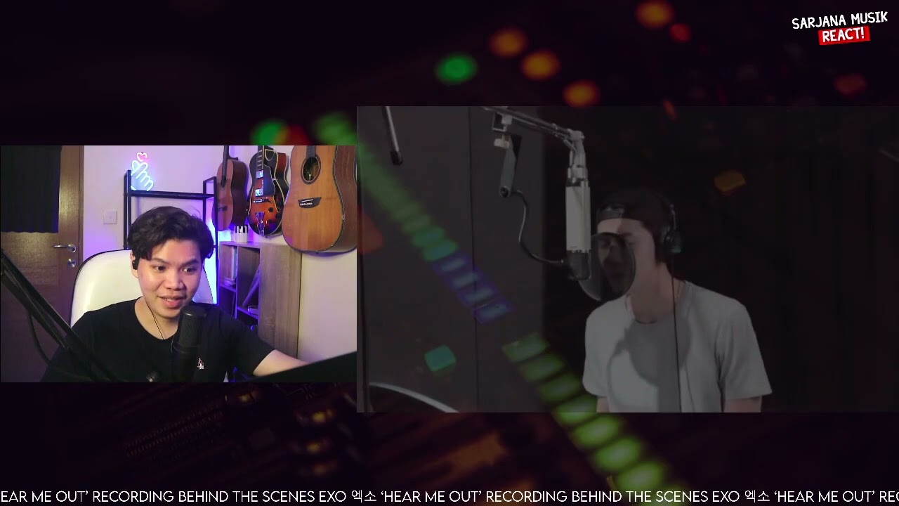 EXO 엑소 ‘Hear Me Out’ Recording Behind The Scenes | SARJANA MUSIK REACTION