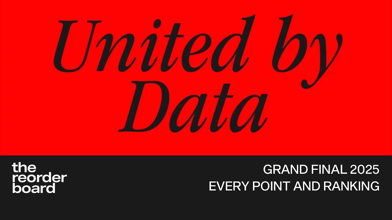 Eurovision 2025: Grand Final data board | Every ranking and point