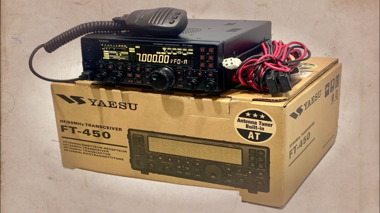 ✨RADIO YAESU FT 450 HF+DUS✨